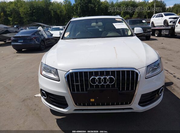 WA1C2AFPXHA045318 2017 AUDI Q5 White ხელსაწყოთა პანელის ხედი