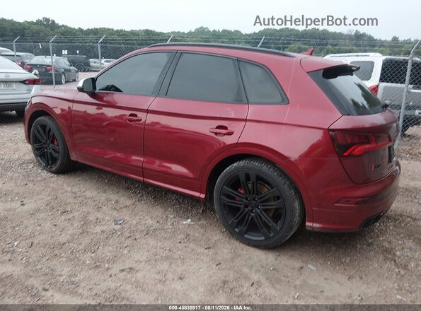 WA1C4AFY2J2173880 2018 AUDI SQ5 Burgundy Rear left