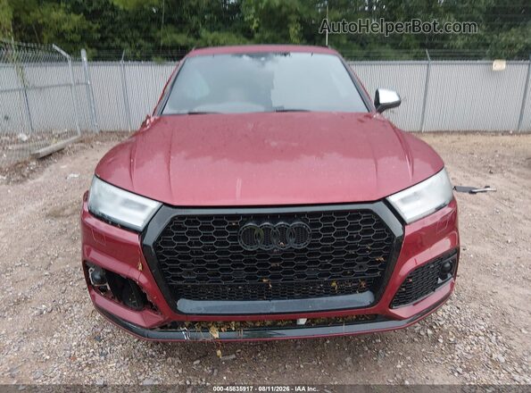 WA1C4AFY2J2173880 2018 AUDI SQ5 Burgundy Instrument cluster view