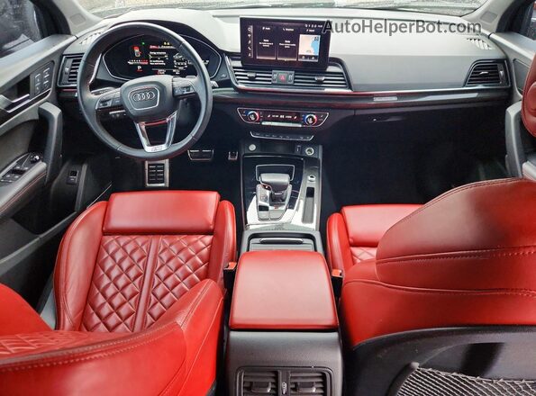 WA1C4AFY2M2039777 2021 AUDI SQ5 Black Առջևի վահանակի տեսք