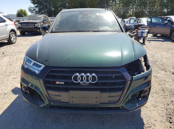 WA1C4AFY6K2083228 2019 AUDI SQ5 Green Front view