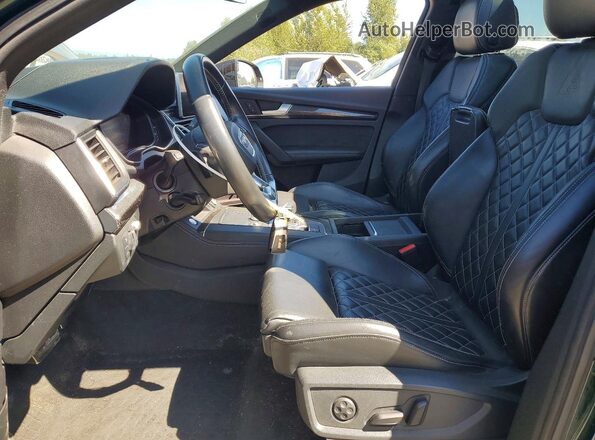 WA1C4AFY6K2083228 2019 AUDI SQ5 Green Front interior view
