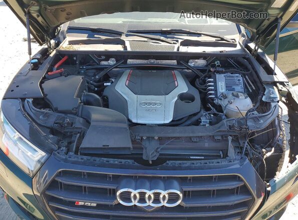 WA1C4AFY6K2083228 2019 AUDI SQ5 Green Engine compartment view