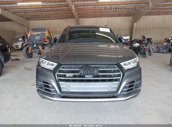 WA1C4AFY7J2224449 2018 AUDI SQ5 Gray Instrument cluster view