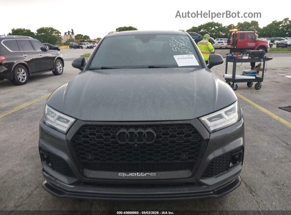 WA1C4AFY8J2055851 2018 AUDI SQ5 Gray Widok wnętrza z tyłu
