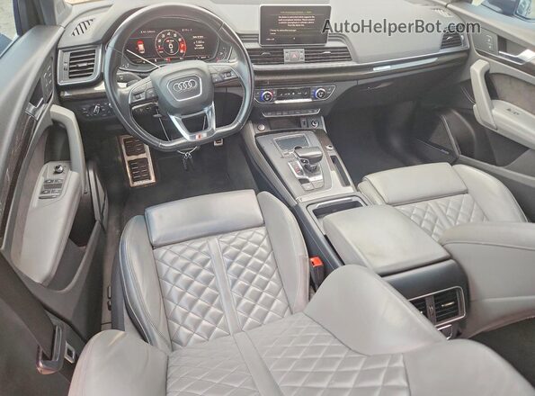 WA1C4AFY8J2161538 2018 AUDI SQ5 Blue Widok deski rozdzielczej
