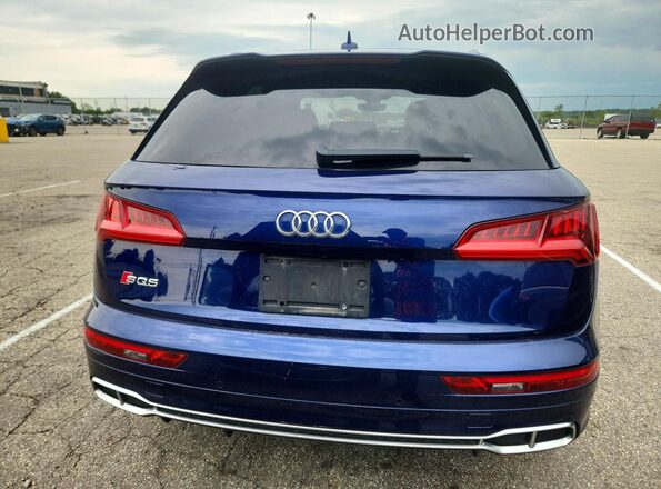 WA1C4AFY8J2161538 2018 AUDI SQ5 Blue Widok z tyłu