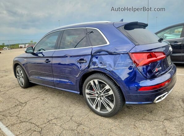WA1C4AFY8J2161538 2018 AUDI SQ5 Blue Tył lewy
