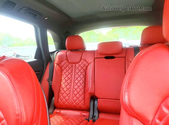WA1C4AFYXJ2181791 2018 AUDI SQ5 Black უკანა სავარძლების ხედი