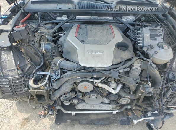 WA1C4AFYXJ2181791 2018 AUDI SQ5 Black ძრავის განყოფილების ხედი