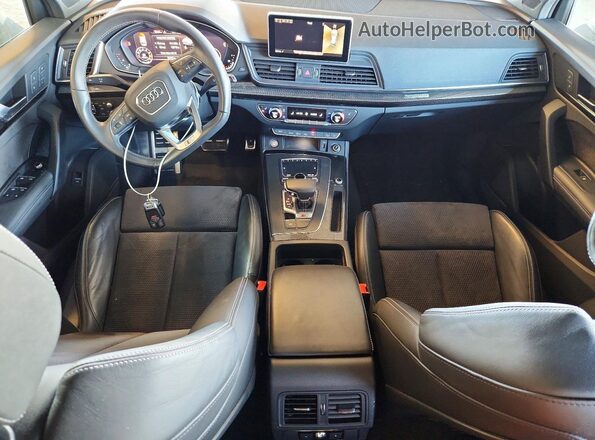WA1C4AFYXL2011594 2020 AUDI SQ5 Gray Dashboard view