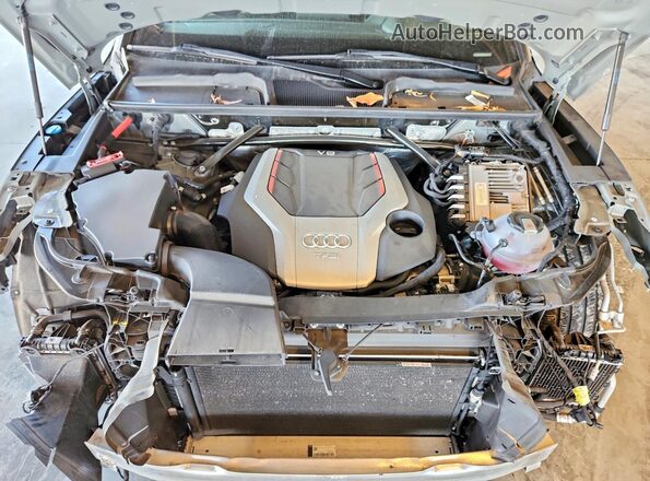 WA1C4AFYXL2011594 2020 AUDI SQ5 Gray Engine compartment view