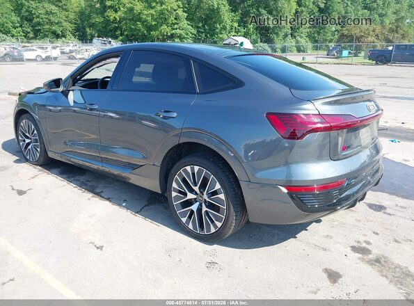 WA1CAAGE4RB048789 2024 AUDI Q8 E-TRON Gray Задня ліва чверть
