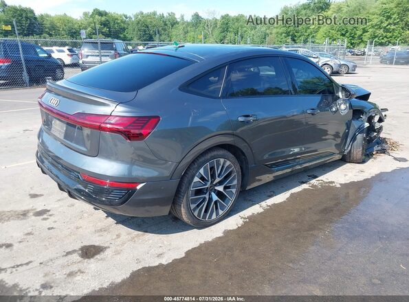 WA1CAAGE4RB048789 2024 AUDI Q8 E-TRON Gray Задня права чверть