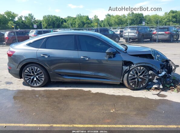 WA1CAAGE4RB048789 2024 AUDI Q8 E-TRON Gray Вид задньої частини салону