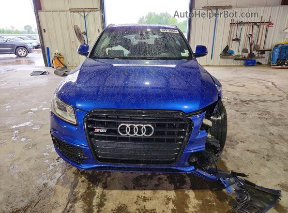 WA1CCAFP8GA134297 2016 AUDI SQ5 Blue Front view