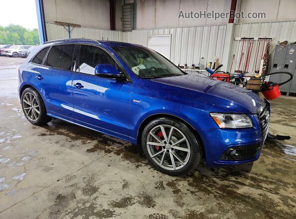 WA1CCAFP8GA134297 2016 AUDI SQ5 Blue Front right