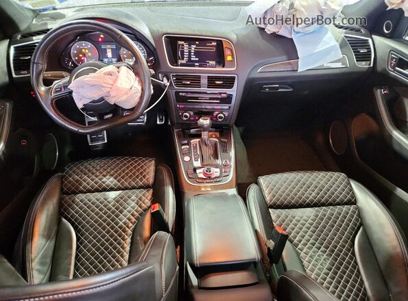 WA1CCAFP8GA134297 2016 AUDI SQ5 Blue Dashboard view