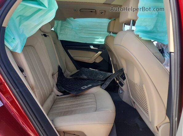 WA1CNAFY2J2060038 2018 AUDI Q5 Maroon Vista interior trasera