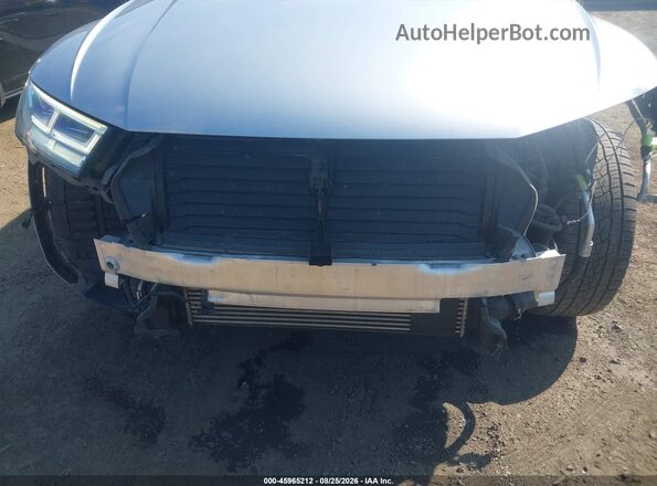 WA1CNAFY2J2085652 2018 AUDI Q5 Silver Widok z przodu