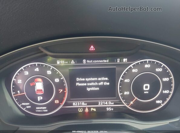 WA1CNAFY2J2085652 2018 AUDI Q5 Silver Widok tylnych siedzeń
