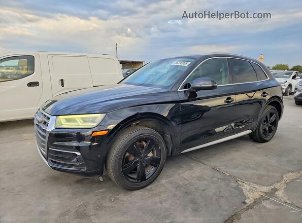 WA1CNAFY2K2042964 2019 AUDI Q5 Черный Задняя левая четверть