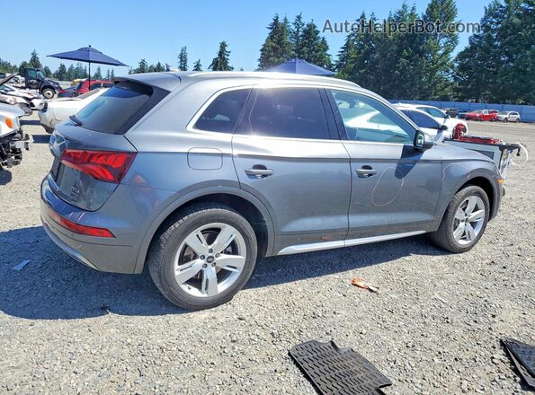 WA1CNAFY4J2029759 2018 AUDI Q5 Gray Հետևի աջ
