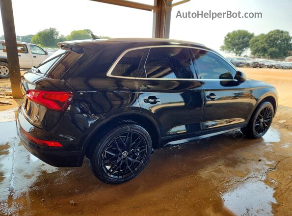 WA1CNAFY5J2138991 2018 AUDI Q5 Black Задня права чверть