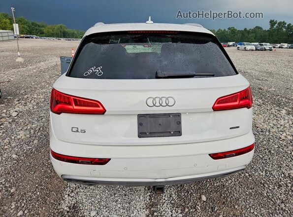 WA1CNAFY9K2103033 2019 AUDI Q5 White Вид ззаду
