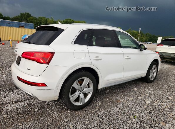 WA1CNAFY9K2103033 2019 AUDI Q5 White Задня права чверть