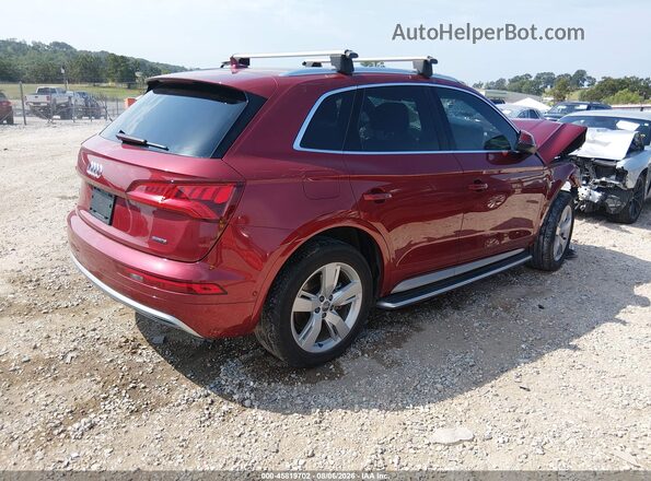 WA1CNAFYXK2113330 2019 AUDI Q5 Burgundy Trasero derecho