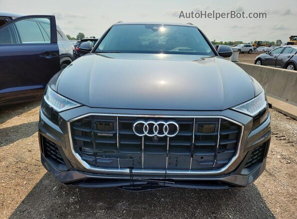 WA1CVAF15KD009366 2019 AUDI Q8 Gray Դիմացի տեսք