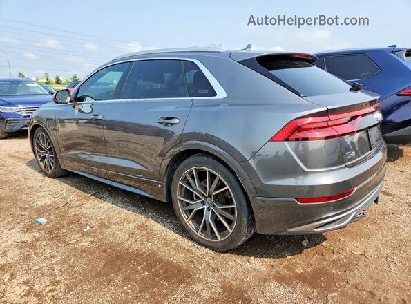 WA1CVAF15KD009366 2019 AUDI Q8 Gray Հետևի ձախ