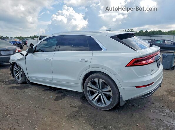 WA1CVAF18KD034651 2019 AUDI Q8 White უკანა მარცხენა