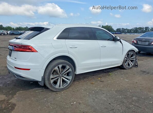 WA1CVAF18KD034651 2019 AUDI Q8 White უკანა მარჯვენა