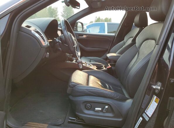 WA1CVAFP6GA042390 2016 AUDI Q5 Charcoal წინა სალონის ხედი