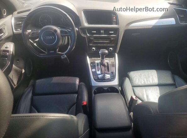WA1D7AFP0HA015962 2017 AUDI Q5 White Dashboard view