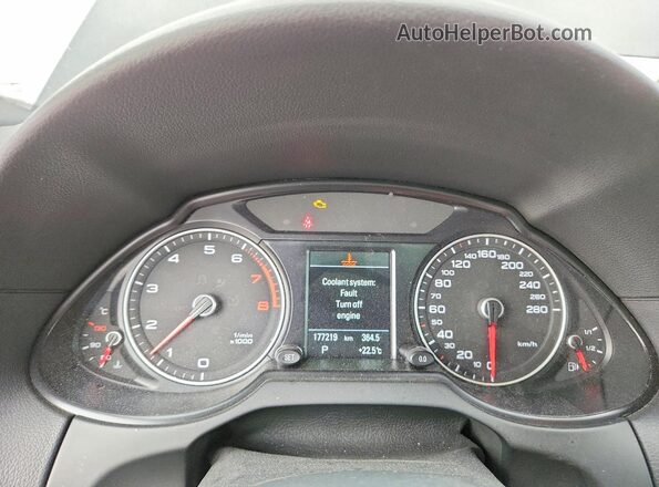 WA1D7AFP1GA072802 2016 AUDI Q5 Черный Вид щитка приборов