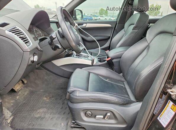 WA1D7AFP1GA072802 2016 AUDI Q5 Черный Вид салона спереди