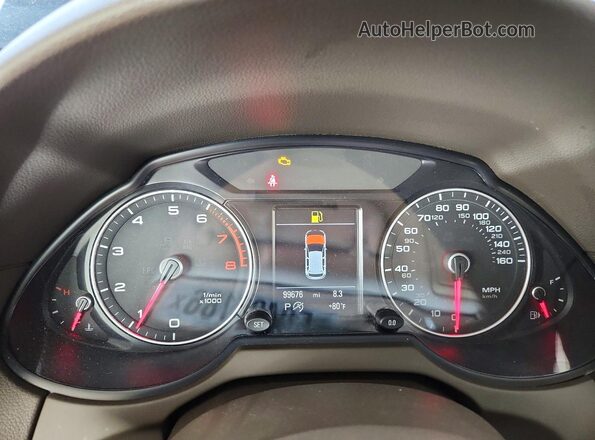WA1D7AFP3GA018613 2016 AUDI Q5 Blue Սարքավորումների վահանակի տեսք