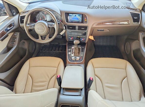 WA1D7AFP3GA018613 2016 AUDI Q5 Blue Առջևի վահանակի տեսք