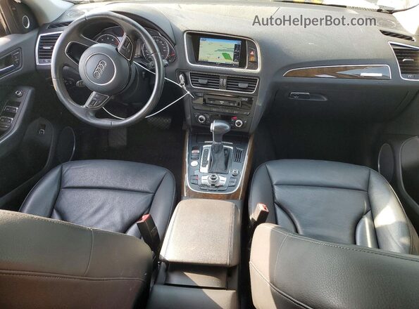 WA1D7AFP4GA019964 2016 AUDI Q5 Black Widok deski rozdzielczej