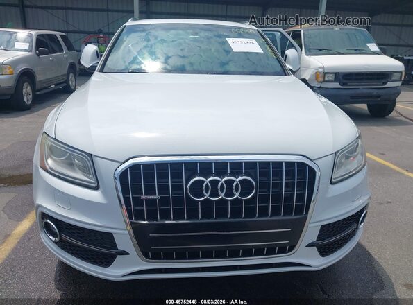 WA1D7AFP5GA029449 2016 AUDI Q5 White Widok zestawu wskaźników