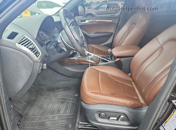 WA1D7AFP5GA033453 2016 AUDI Q5 Black Front interior view
