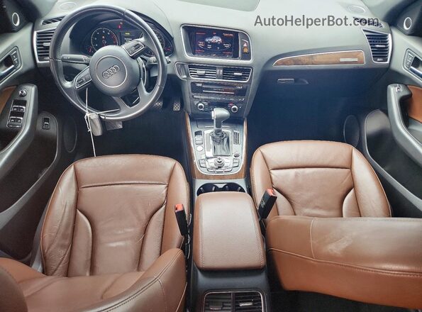 WA1D7AFP5GA033453 2016 AUDI Q5 Black Dashboard view