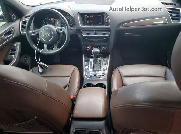 WA1D7AFP7GA075381 2016 AUDI Q5 Серебряный Вид панели приборов