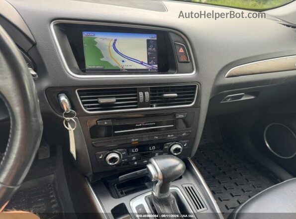 WA1D7AFP8HA036543 2017 AUDI Q5 Silver Widok deski rozdzielczej