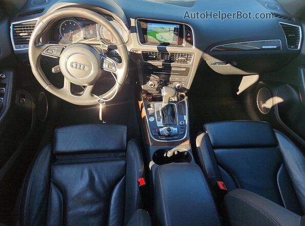 WA1D7AFPXGA092739 2016 AUDI Q5 Black Առջևի վահանակի տեսք