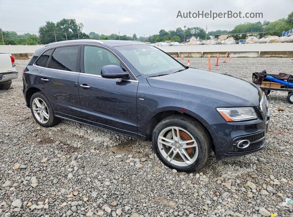 WA1D7AFPXHA039413 2017 AUDI Q5 Blue Դիմացի տեսք