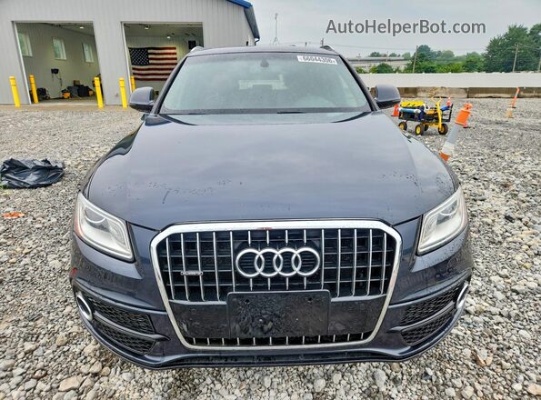 WA1D7AFPXHA039413 2017 AUDI Q5 Blue Հետևի տեսք